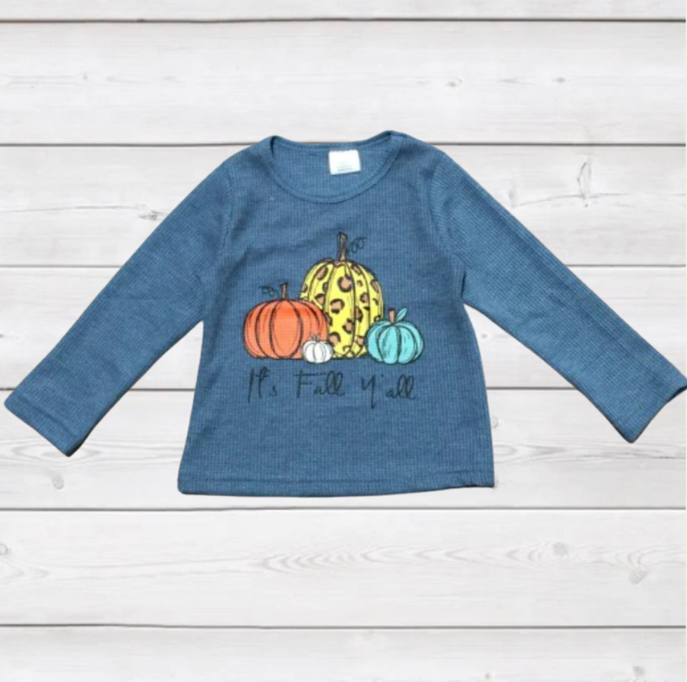 It's Fall, Y'all! Thermal Tee