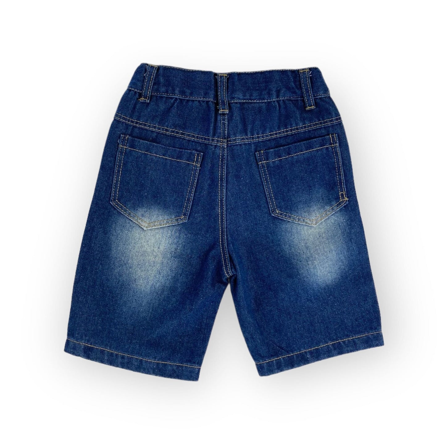 Boys Denim Shorts with Adjustable Waistband