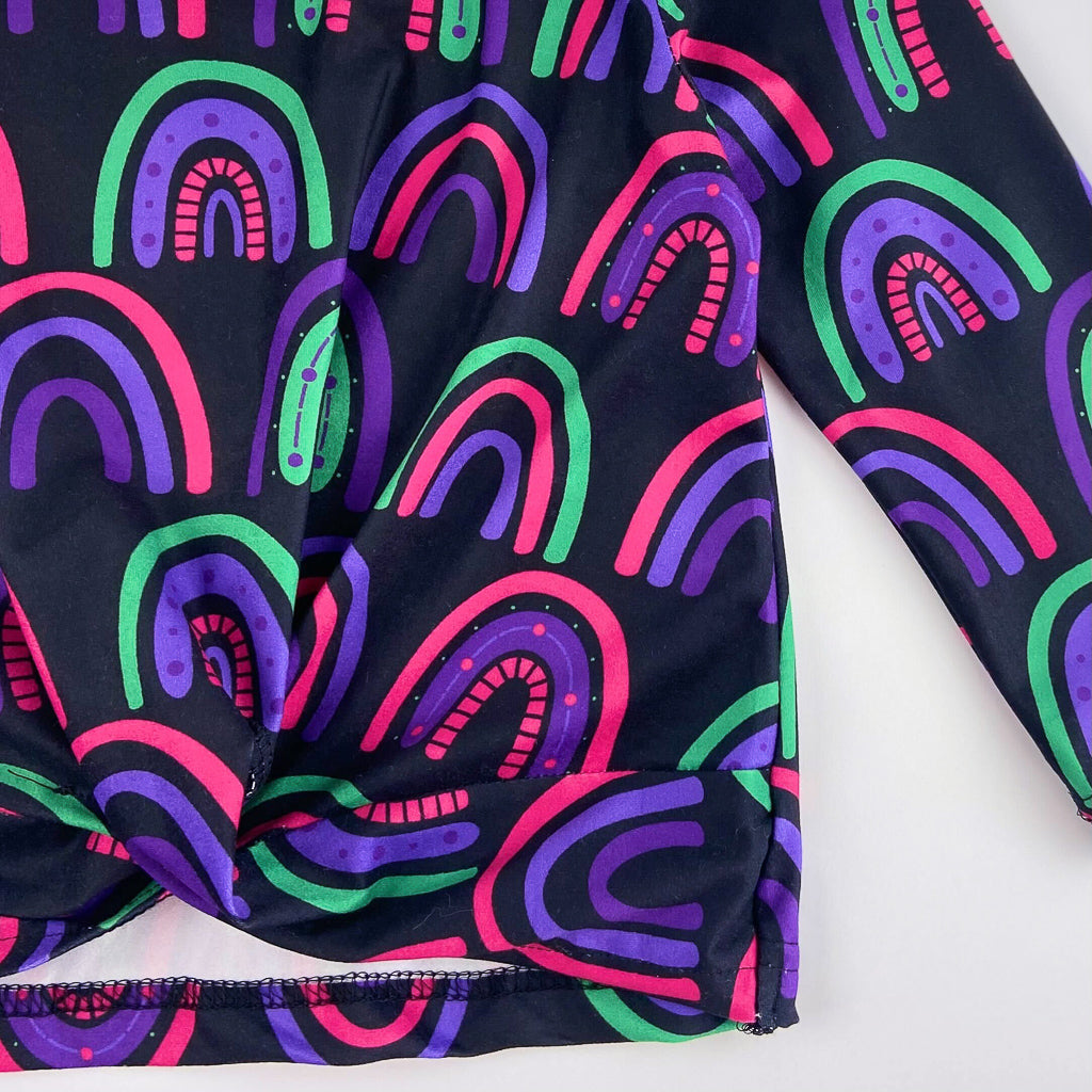Rainbow Knot Raglan