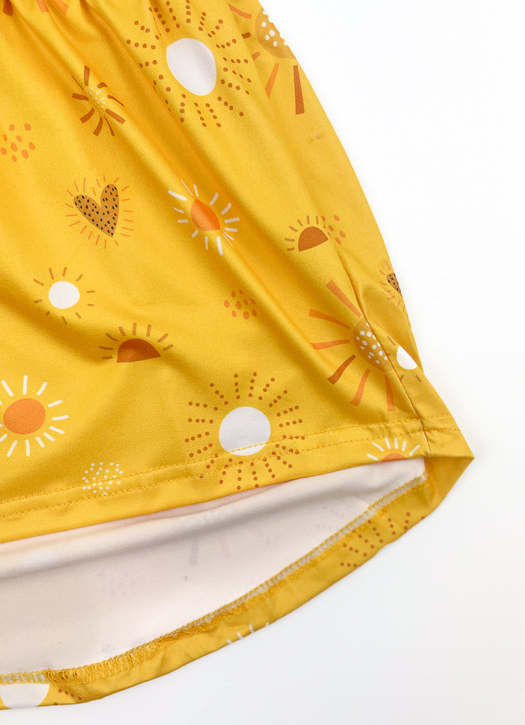 Golden Sunshine Hi-Lo Dress