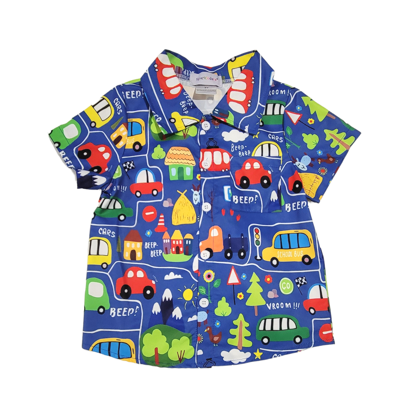 Happy Town Button Down Shirt