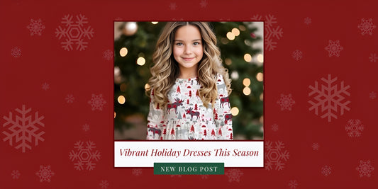 Make Your Child Shine this Holiday Season with Playful and Vibrant Holiday Dresses!