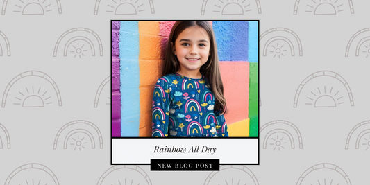 Radiant Rainbows: Vibrant Kids Dresses and Accessories
