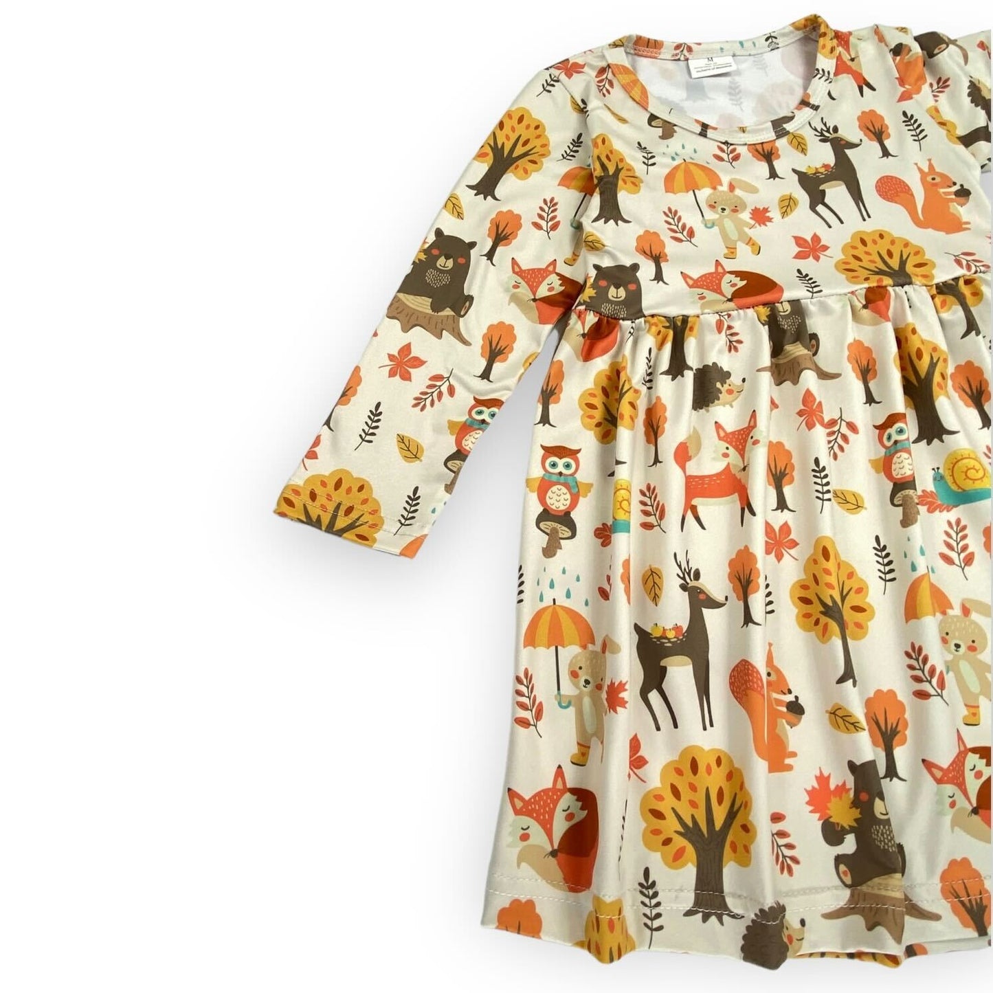 Woodland Friends Twirly Dress