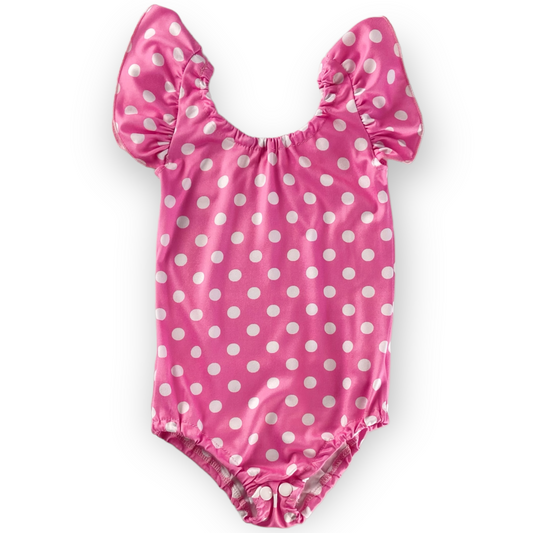 Infant Leotard - Pink Dots